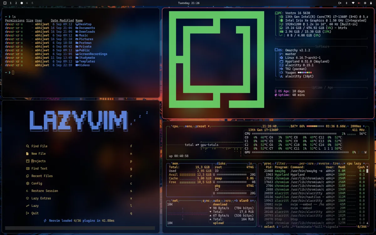 Ayaka desktop screenshot