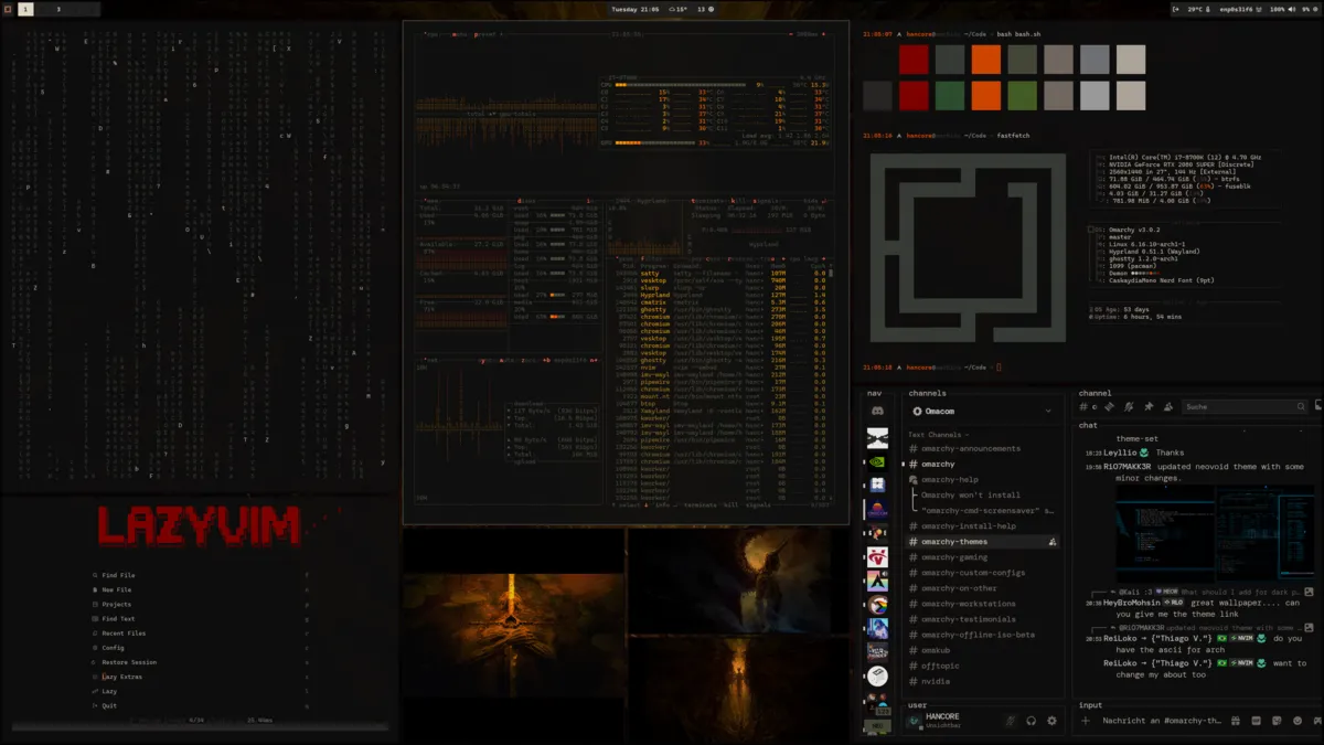 Demon desktop screenshot from the author’s repository