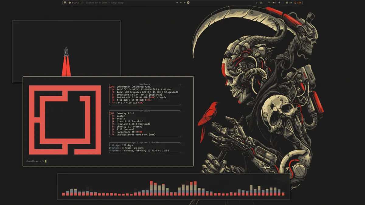 Harbor Dark desktop screenshot from the author’s repository