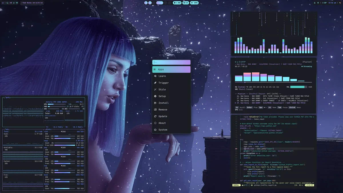 Moodpeak desktop screenshot from the author’s repository