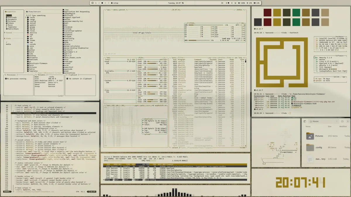 White Gold desktop screenshot from the author’s repository