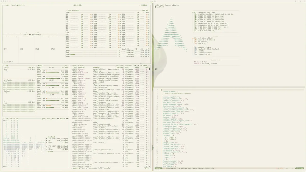 Milky Matcha desktop screenshot from the author’s repository