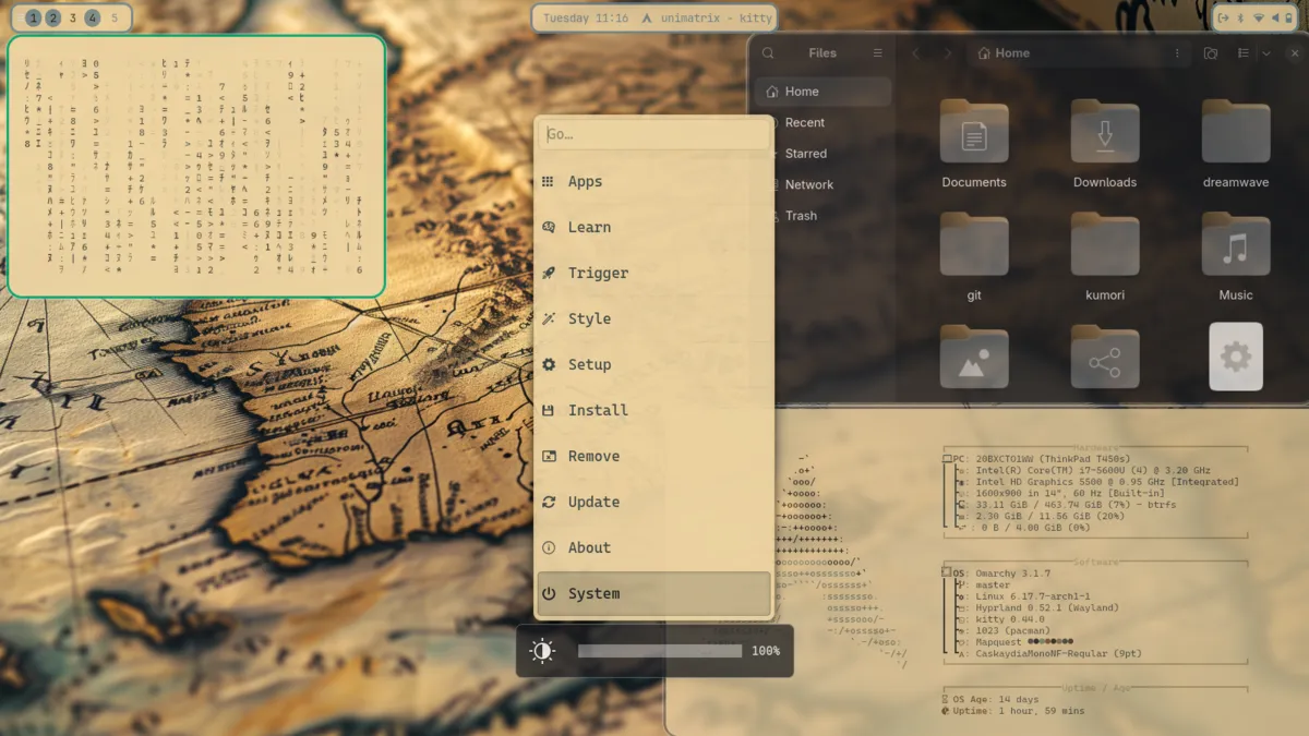 Map Quest desktop screenshot from the author’s repository