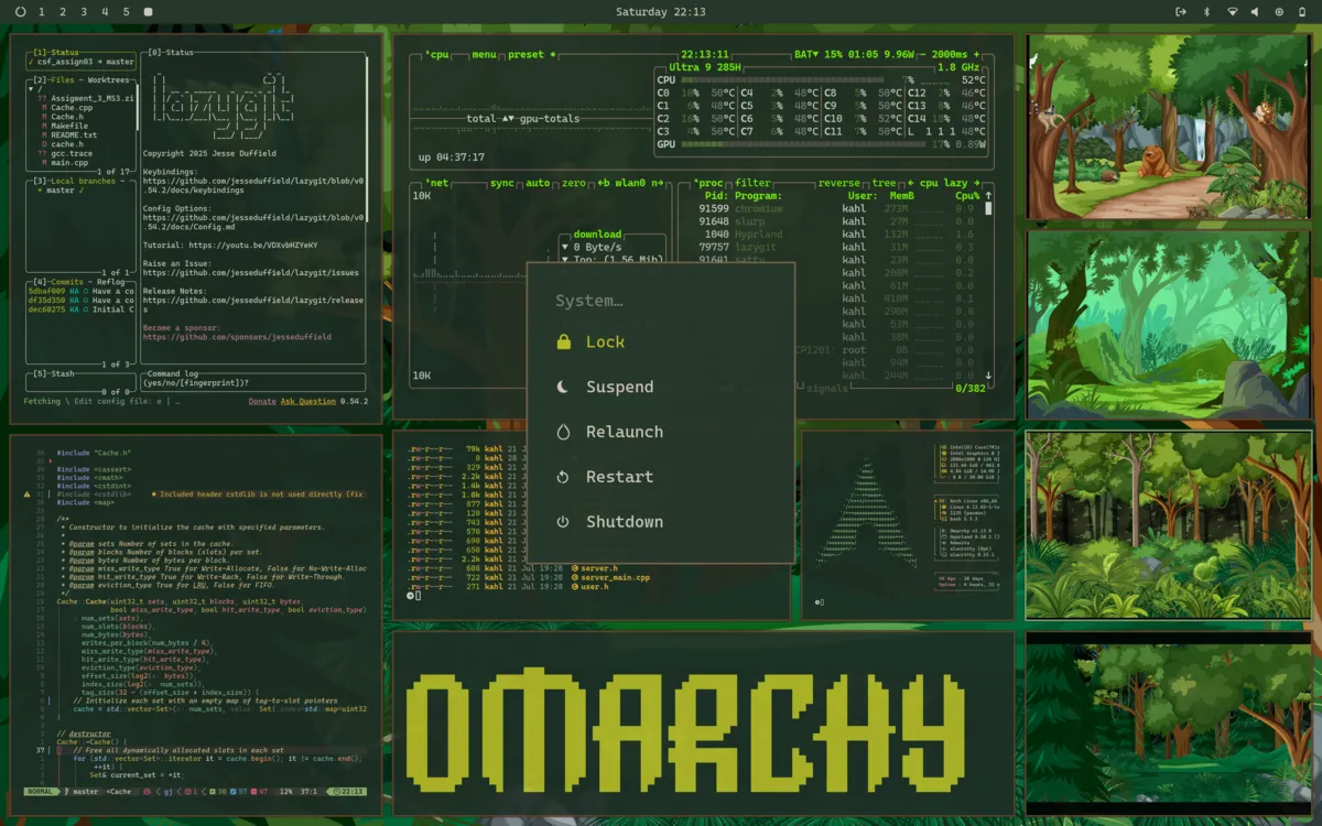 Green Garden desktop screenshot from the author’s repository