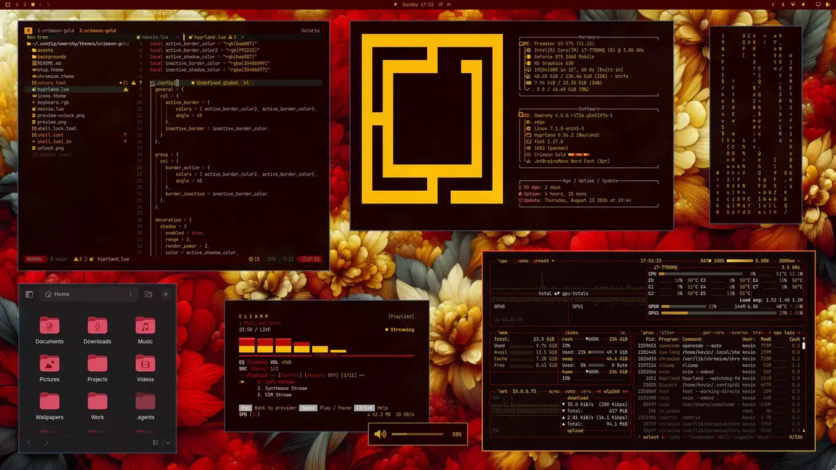 Crimson Gold desktop screenshot from the author’s repository