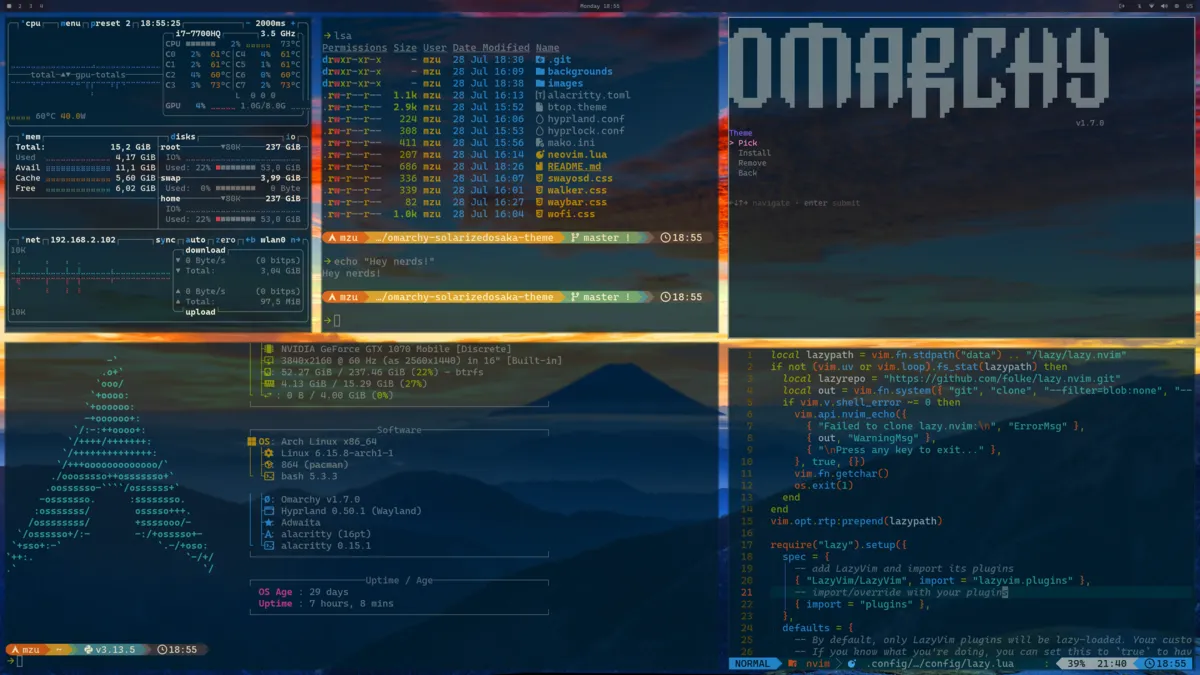 Solarized Osaka desktop screenshot from the author’s repository