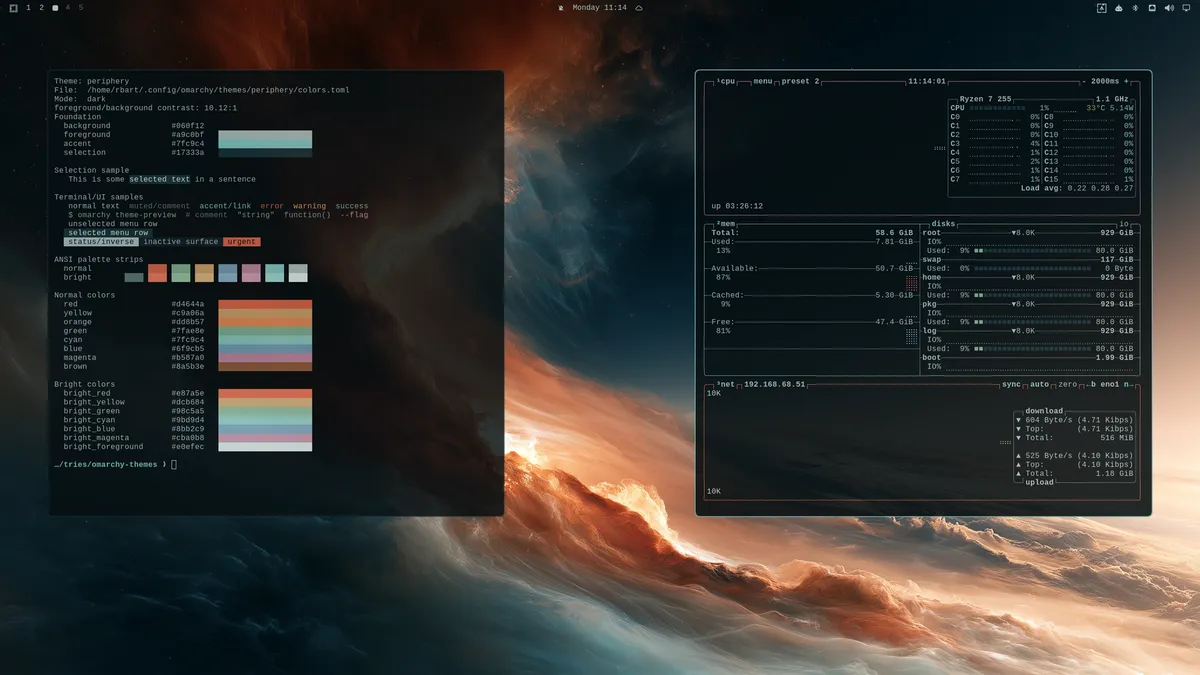 Periphery desktop screenshot from the author’s repository