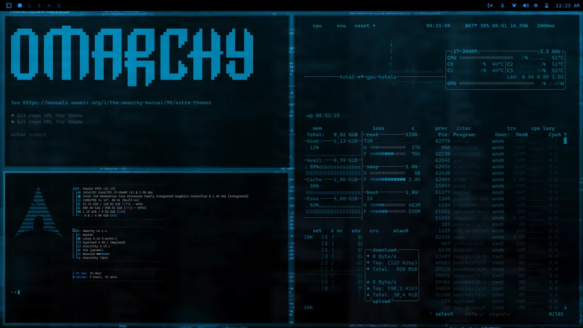 Neovoid desktop screenshot from the author’s repository