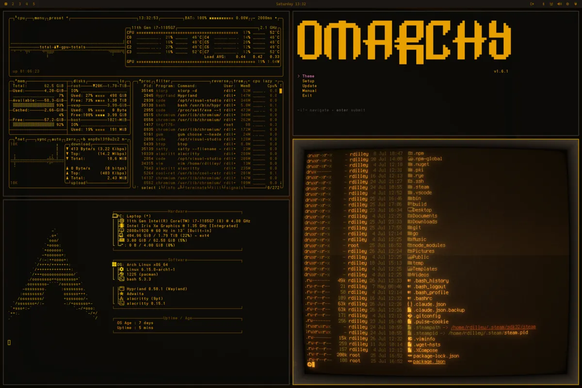 Retropc desktop screenshot from the author’s repository