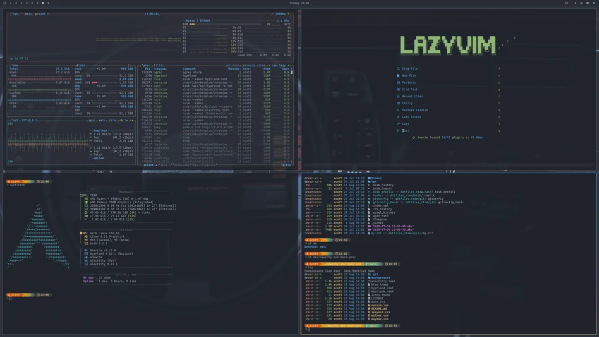 One Dark Pro desktop screenshot from the author’s repository