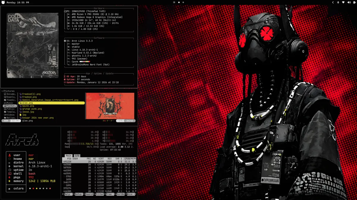 Cpunk desktop screenshot from the author’s repository