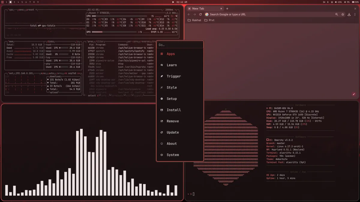 Amberbyte desktop screenshot