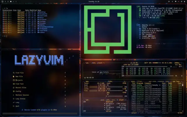 Ayaka desktop screenshot