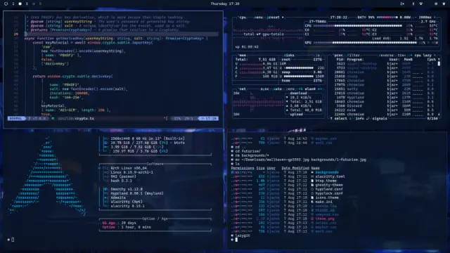 Futurism desktop screenshot