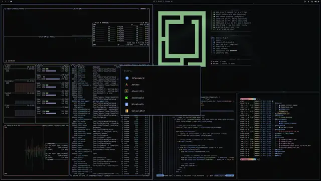 Catppuccin Mocha Dark desktop screenshot