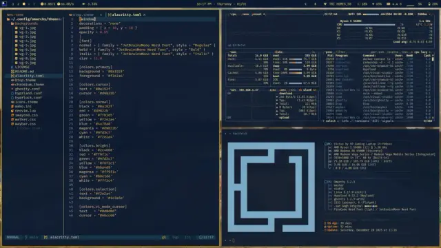 Van Gogh desktop screenshot