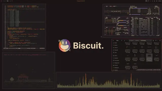 Biscuit de Mar Dark desktop screenshot